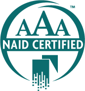 aaa naid certified badge